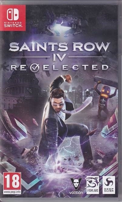 Saints Row - 4 - Re-Elected - Nintendo Switch Spil (A-Grade) (Brugt)